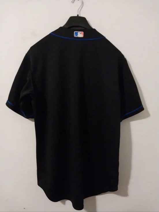 Rawlings Ny Mets Black Alternate 2000 World Series Patch Authentic Size 44 - Picture 2 of 9